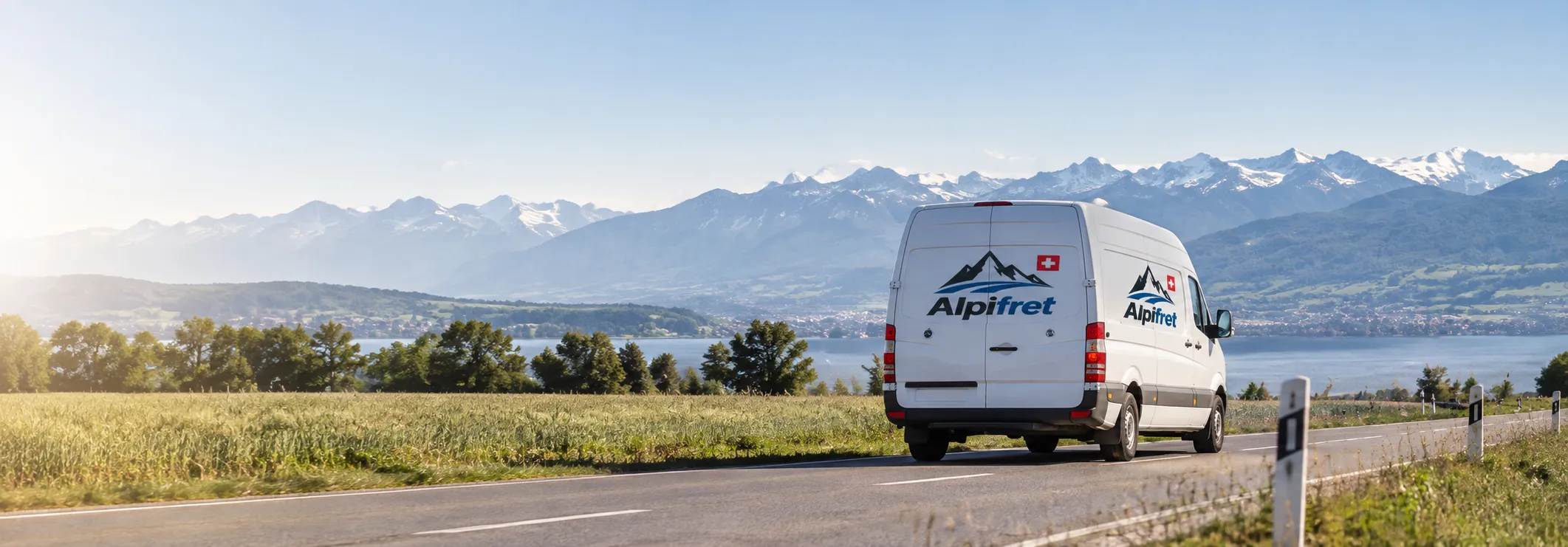 Véhicule ALPIFRET en Suisse romande