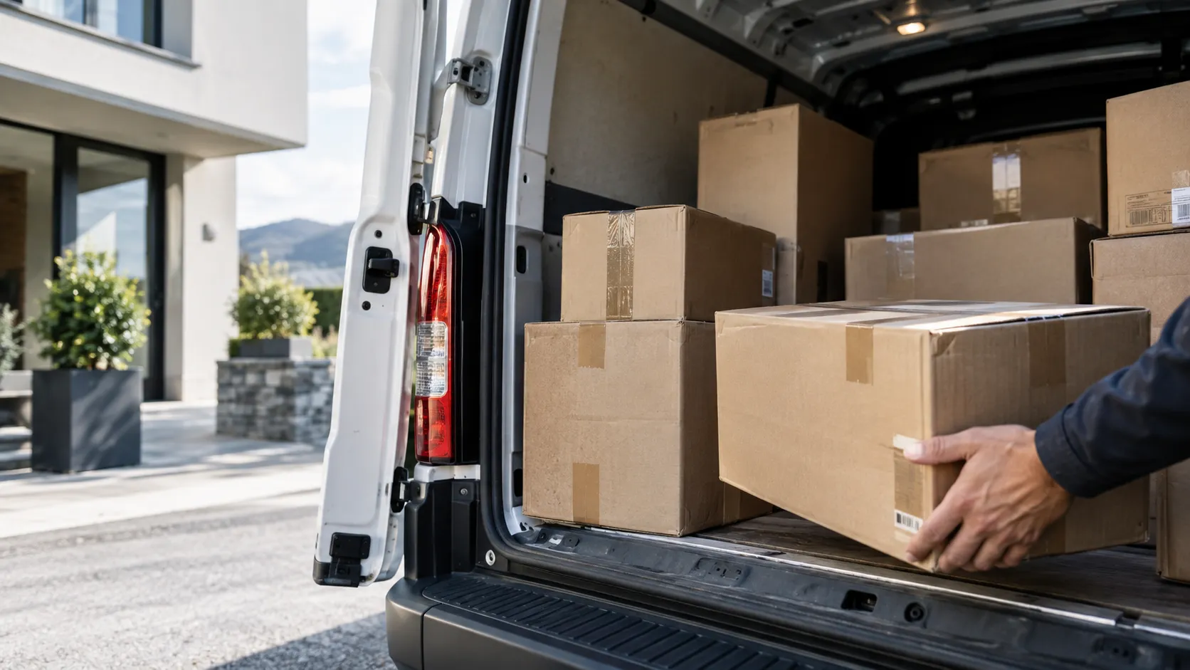 Préparation d'un chargement ALPIFRET